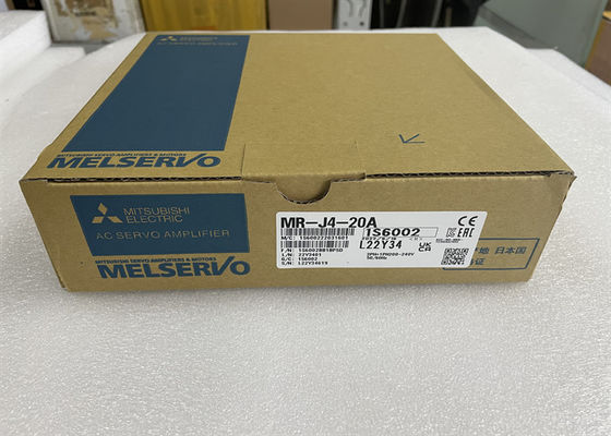 Sr. servo industrial fase J4 AC170 V de Mitsubishi de la impulsión de MR-J4-20A 200W de 3