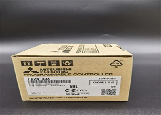 12 BIT Análogo Plc Controlador lógico 20MA Mitsubishi FX2N-4DA Nuevo