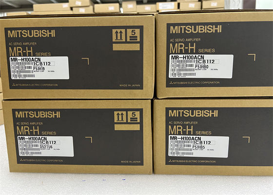 Impulsión serva de la serie de Lservo MR-H100ACN MR-H del amplificador de la CA de 1KW 200V Mitsubishi