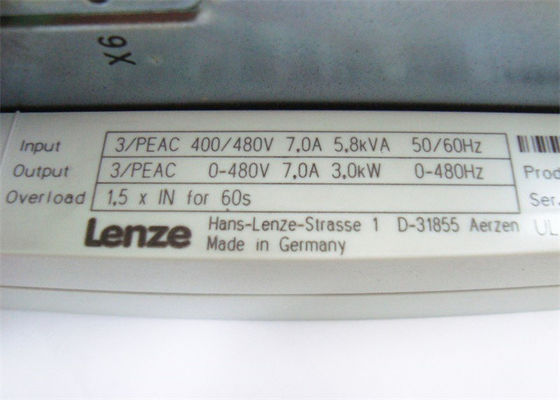 Lenze EVF8244-E Inversor de velocidad de 3 fases industrial de 0 a 480 VAC Nuevo