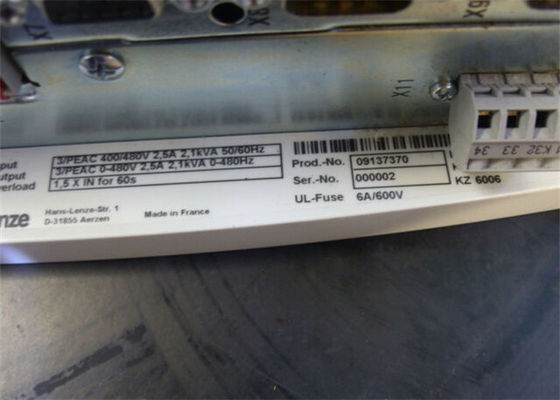 regulador servo del inversor variable de la frecuencia de 480Vac LENZE EVS9322-ESV004 9300 series