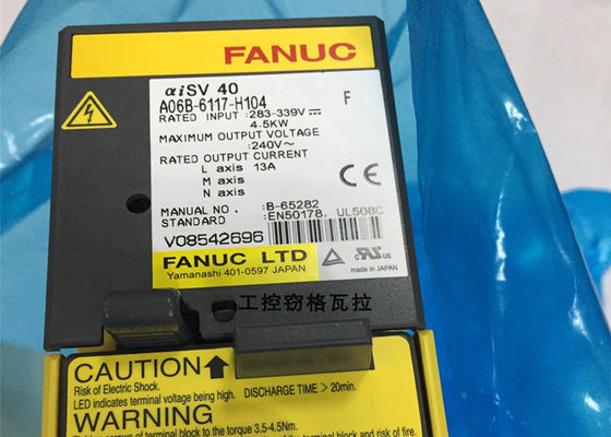 Módulo de fuente de alimentación servo del amplificador A06B-6115-H006 de la CA de la impulsión serva 3ph de Fanuc