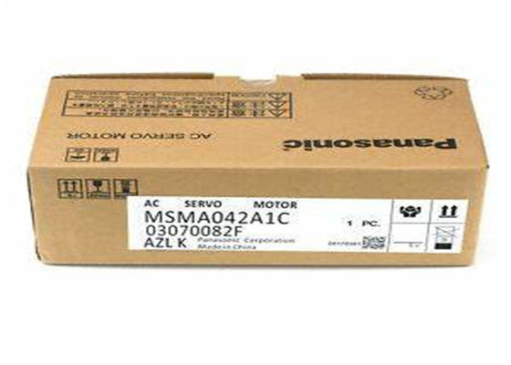 Motor bajo industrial 400W de la inercia de Panasonic del motor servo de MSMA042A1C IP65