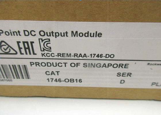 Módulo de salida del módulo 1746-OB16 SER D SLC500 de ALLEN BRADLEY Digital I O