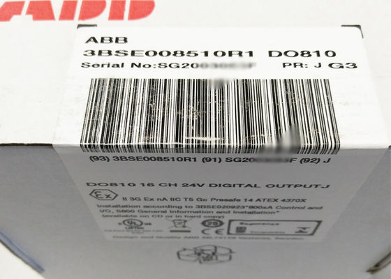 DO810 0.5A 16 CHANNEL PLC 3BSE008510R1 Modelo de salida digital nuevo