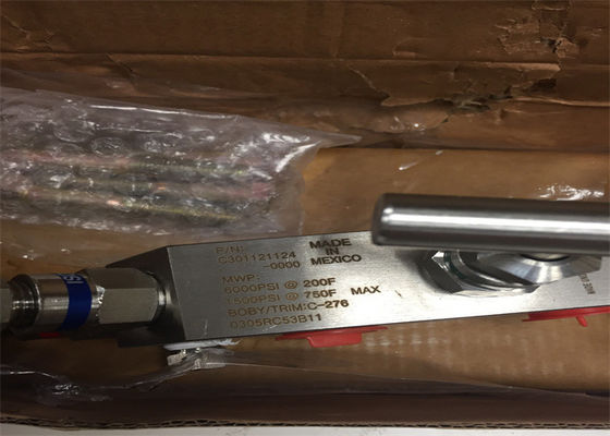 Múltiple durable de la válvula de Rosemount 3 del transmisor de la temperatura de la presión 0305RC53B11