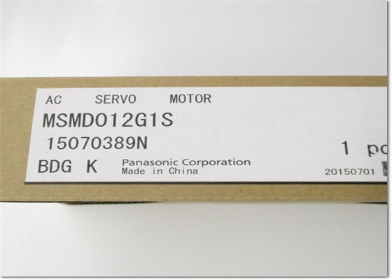 Familia industrial de Panasonic MINAS A5 del motor servo de MSMD012G1S 3000 RPM