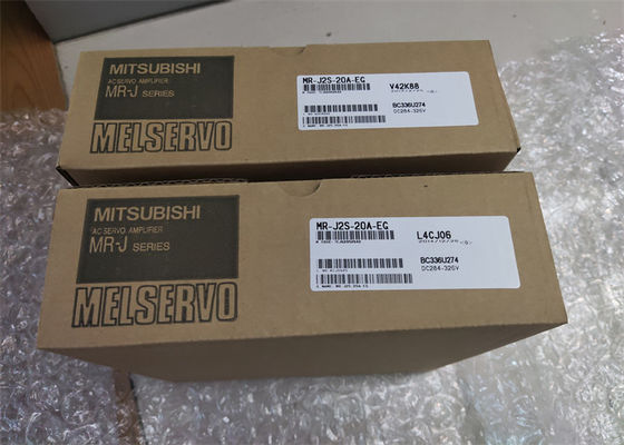 El servo industrial de MR-J2S-20A-EG 200W conduce el amplificador servo de 1.8A DC284-326V Mitsubishi