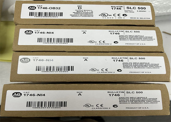 PLC redundante SLC 500 de Allen Bradley del módulo de fuente de alimentación 1746-OB32 discreto