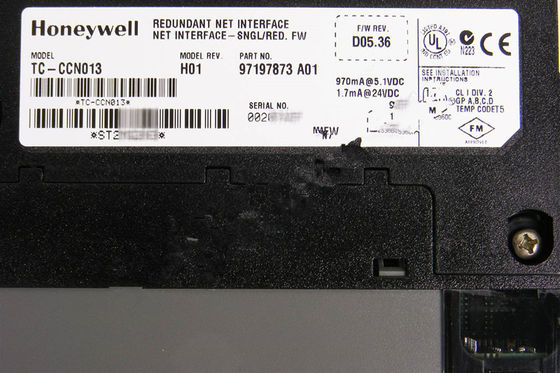 Módulo de interfaz del equipo de TC-CCN013 Honeywell 970MA 5.1VDC 1.7MA