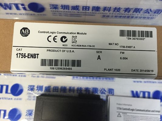 Módulo puente 1756-ENBT ControlLogix EtherNet/IP 128 CONEXIONES LOGIX