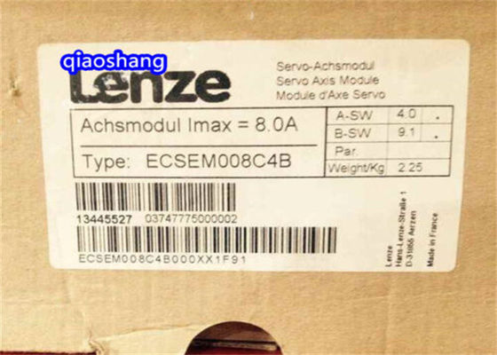 El MÁXIMO del SISTEMA de Lenze ECSEM008C4B ECS-SERVO HIZO SALIR el kilovatio de la CORRIENTE 8 A 2 - 20 de A (1,1 - 13,8)
