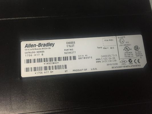 AB 2,8 A/2.8 un módulo 1756-A17 del chasis de la serie de ControlLogix
