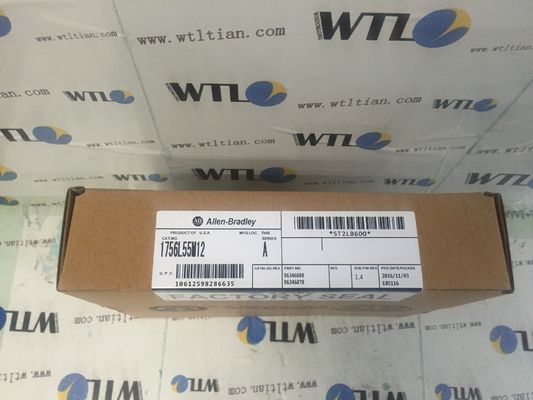 Regulador programable de la lógica de 1756-L55M12 AB ControlLogix 5555 750 kilobytes