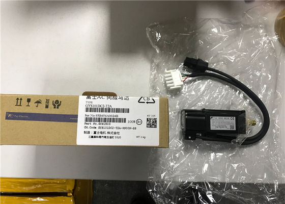 Monofásico eléctrica 100W 200 de Fuji del motor servo de GYS101DC2-T2A a 230V 3000Rmp