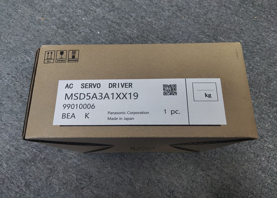 Amplificador de potencia servo de la impulsión 50W del motor del conductor MSD5A3A1XX19 de la CA de Panasonic