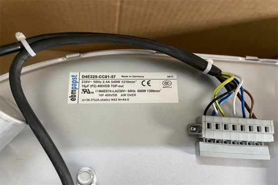Fan industrial de D4E225-CC01-57 Centrifug para ACS800 VFD Ebmpapst