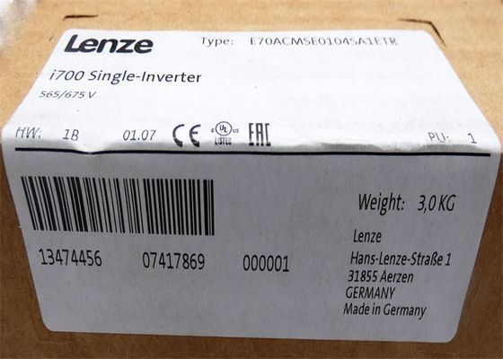 Lenze E70ACMSE0104SA1ETR SERVO-INVERTER I700 HASTA 2000 MONTAJES POSIBLES de la INSTALACIÓN de los HERZIOS