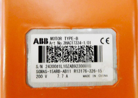 3HAC17334-1 01 tipo-b 3HAC021726-001 del motor servo 1866W 7.7A 200V