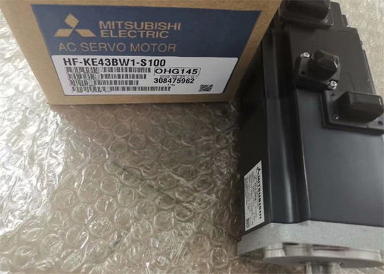 Motor servo industrial 3000 RPM de HF-KE43BW1-S100 Mitsubishi trifásico
