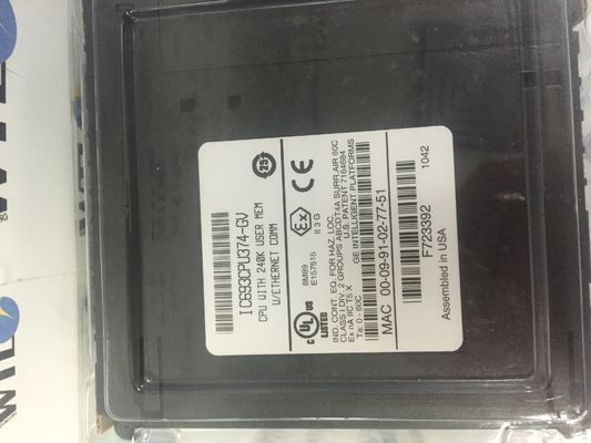 IC693CPU374   Módulo programable del PLC del regulador de la lógica de GE Fanuc