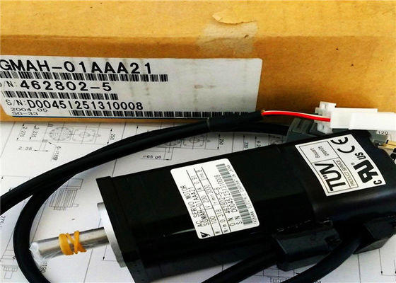 MOTOR SERVO 100W 0.91A los 0.318N.m de la CA SGMAH-01AAA21 de la sigma II de YASKAWA SGMAH