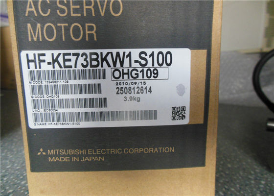 Servomotores estupendos HF-KE73BKW1-S100 de la CA de MITSUBISHI 750W MR-E NUEVOS en existencia