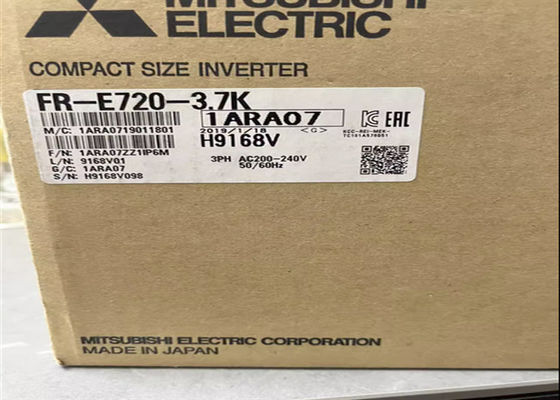 Inversor variable 200 V trifásicos de la frecuencia de FR-E720-3.7K Mitsubishi