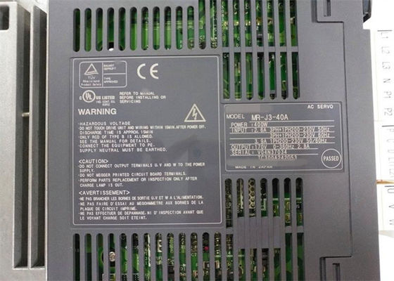 Amplificador SERVO INDUSTRIAL de la IMPULSIÓN 400W MR-J3-40B de la CA de MITSUBISHI MELSERVO nuevo en existencia