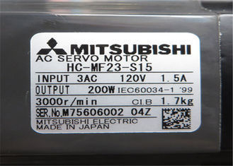 HC-MF23-S15 motor servo industrial Mitsubishi 3000RPM 50/60 HERZIOS