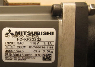 Motor servo industrial servo del motor 400V 7KW de la CA de HC-MFS23G2 Mitsubishi