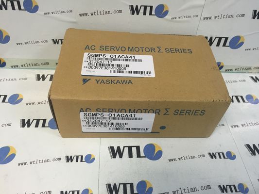 Servomotores industriales de la CA del motor servo SGMPS-01ACA41 con la cabeza 100W del engranaje