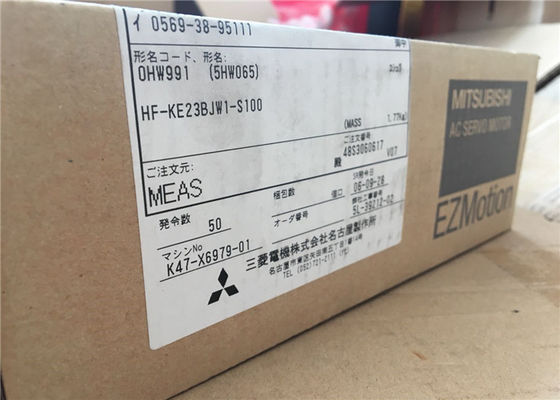 Servomotores estupendos HF-KE23BJW1-S100 de Mitsubishi 200W MR-E NUEVOS en existencia