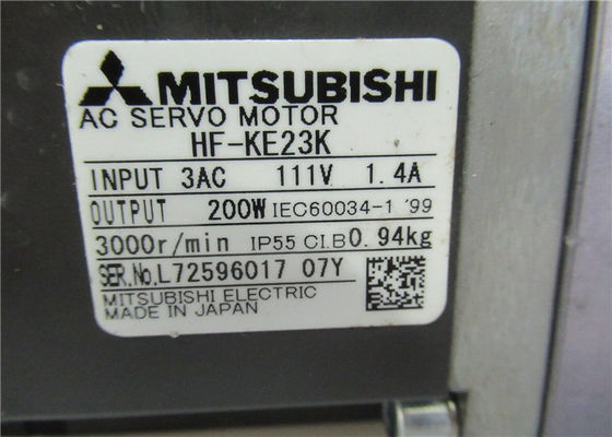 Alto motor servo estupendo HF-KE23K de la precisión 200W MR-E de Mitsubishi NUEVO en existencia
