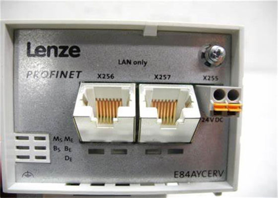 El INVERSOR de Lenze E84AYCERV CONDUCE 8400 el MÓDULO de la EXTENSIÓN del VAC 100 MBPS de la SERIE 480