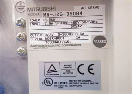 El servo industrial de MR-J2S-350B4 Mitsubishi conduce el amplificador servo MR-J2