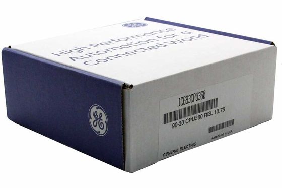 GE IC693CPU360 25 megaciclos con índice de exploración típico de 0,22 ms por 1K de la lógica para los contactos boleanos