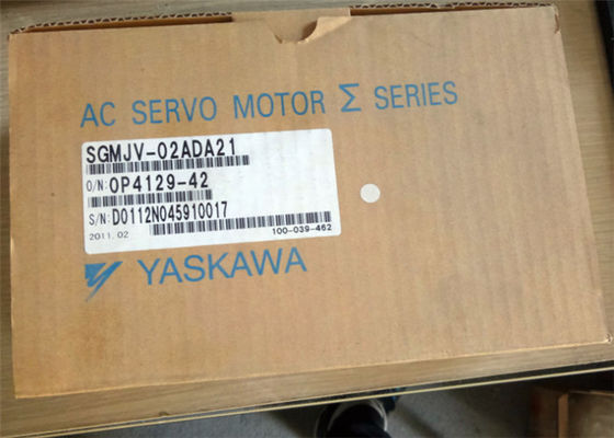 MOTOR SERVO 1.5A los 0.637N.m de la CA de YASKAWA SGMJV-02ADA21 SIGMA5 200W