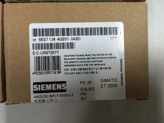 Módulo de electrónica de alta velocidad de 6ES7134-4GB51-0AB0 Siemens 2AI I-2-wire 4-20 mA