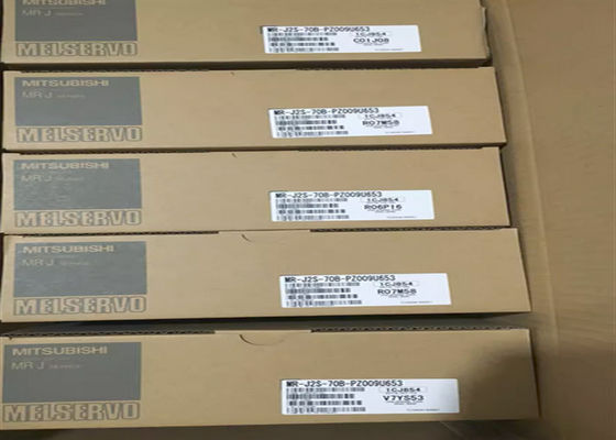 El servo industrial de MR-J2S-70B-PZ009U653 Mitsubishi conduce 1 fase 230V 50/60Hz