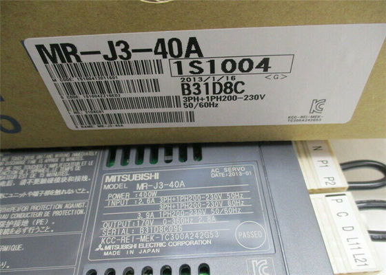 conductor universal servo Amplifier del interfaz del pulso de la impulsión MR-J3-40A del motor de la CA de 400W MITSUBISHI