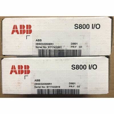 ABB 3BSE020508R1 ENTRÓ EL CANAL DI801 DE DIGITAL 24 VDC 16 DEL MÓDULO