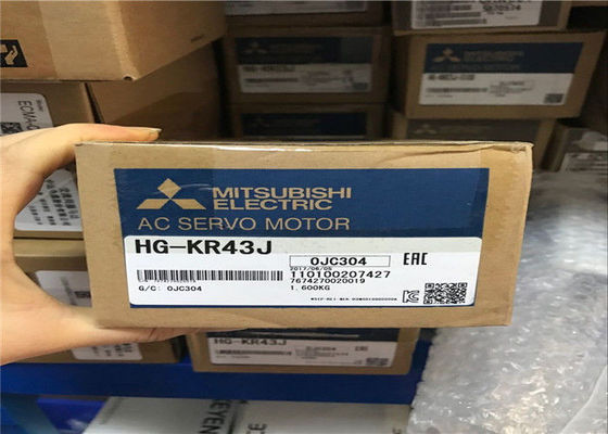 HG-KR43J   Serie industrial de Mitsubishi 3000rpm 0.4kW HC-MF del motor servo