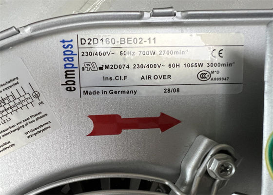 Asamblea centrífuga D2D160-BE02-11 de ventilador de ABB para el inversor ACS800