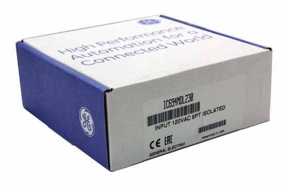 GE IC694MDL230 50/60 herzios 120 voltios de CA de CA 0 a 132 voltios 60 mA a partir del autobús de 5 V
