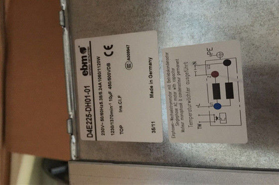 Ventilador centrífugo industrial 230V de D4E225-DH01-01 Ebmpapst