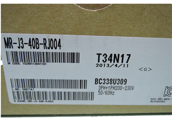 CONDUCTOR INDUSTRIAL SERVO New Original del amplificador MR-J3-40B-RJ004 de la CA de MITSUBISHI 400W