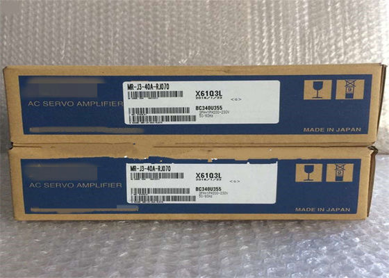 Impulsión industrial serva del amplificador MR-J3-40A-RJ070 MELSERVO-J3 de la CA de Mitsubishi Electric 400W NUEVA