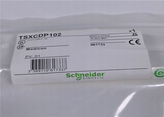 El cable de conexión de Schneider Electric TSXCDP102 forró los cables de cinta rodados el 1m
