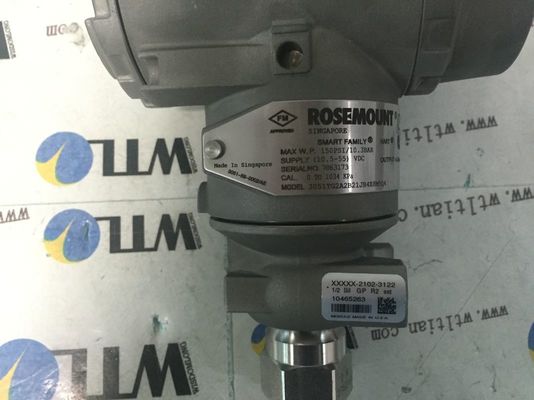 Transmisor de presión en línea de 3051TG2A2B21A Rosemount 3051T -14,7 a 150PSI